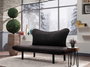 Atelier Del Sofa Chatto - Sofá-Cama de 2 Plazas Negro